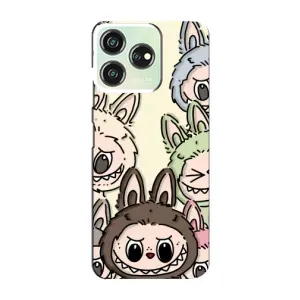 Чохол з Лабубу на ZTE Blade V50 Design (Золота мавпа Bored Ape)