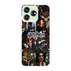 Чехол с принтом «коллаж Гарри Поттер» для ZTE Blade V50 Design