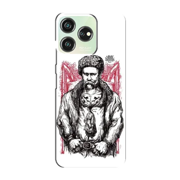 Чехол с принтом «Козак Шевченко» для ZTE Blade V50 Design