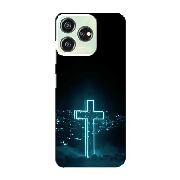 Чохол з принтом «Хрест і місто» для ZTE Blade V50 Design Чохол з принтом «Хрест і місто» для ZTE Blade V50 Design