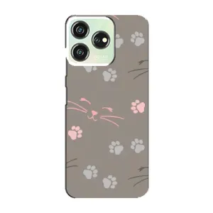 Чохол з малюнком кіт на ZTE Blade V50 Design (Лапи і вуса)