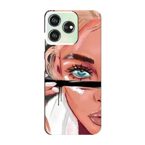Чехол с печатью для ZTE Blade V50 Design - (Мода) (AlphaPrint)