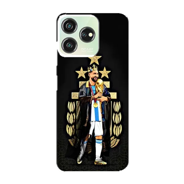 Чехол с принтом «Месси Король» для ZTE Blade V50 Design Чехол с принтом «Месси Король» для ZTE Blade V50 Design