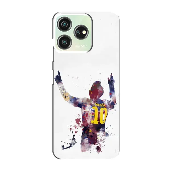 Чехол с принтом «Messi Barca» для ZTE Blade V50 Design