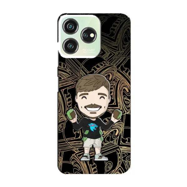 Чехол с принтом «Mister Beast» для ZTE Blade V50 Design Чехол с принтом «Mister Beast» для ZTE Blade V50 Design