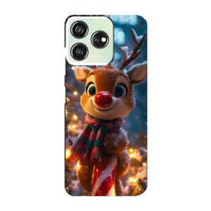 Чохол з принтом «Олень з шарфом» для ZTE Blade V50 Design