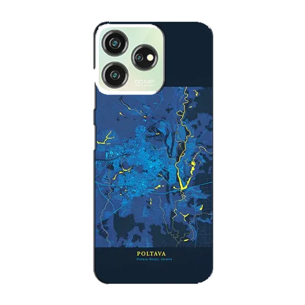 Чехол с принтом «Полтава» для ZTE Blade V50 Design