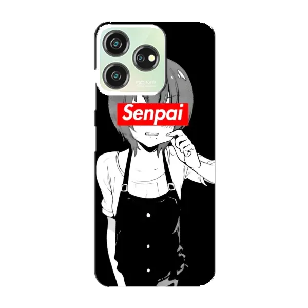 Чохол з принтом «Senpai» для ZTE Blade V50 Design Чохол з принтом «Senpai» для ZTE Blade V50 Design