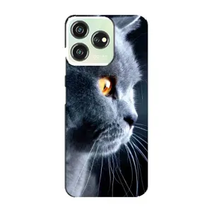 Чохли з Котиками для ZTE Blade V50 Design (VPrint) (Сірий Кіт)