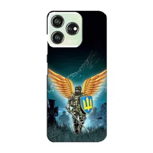 Чехлы с картинкой ЗСУ для ZTE Blade V50 Design (AlphaPrint) (Солдат ЗСУ)