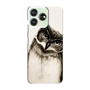 Чохол з пташками на ZTE Blade V50 Design (VPrint) (Сова)
