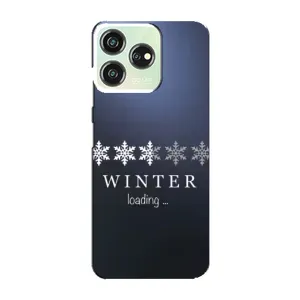 Зимні Чохли для ЗТЕ Блейд В50 Дизайн - прозорий фон (Winter loading)