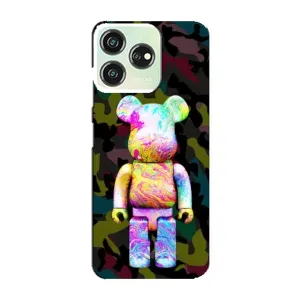 Чехол с принтом «Яркий Bearbrick» для ZTE Blade V50 Design