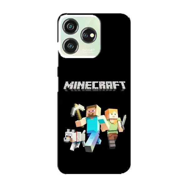 Чехол с принтом «герои Minecraft» для ZTE Blade V50 Чехол с принтом «герои Minecraft» для ZTE Blade V50