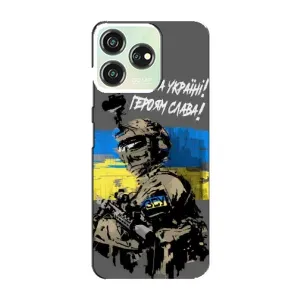 Чехлы с картинкой ЗСУ для ZTE Blade V50 (AlphaPrint) (Героям Слава)