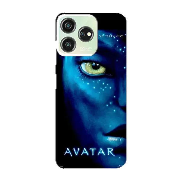 Чехол с принтом «глаз Аватара» для ZTE Blade V50