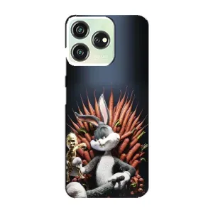 Чехол с принтом «Король Кролик» для ZTE Blade V50
