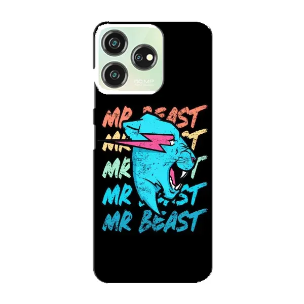 Чохол з принтом «logo Mr beast» для ZTE Blade V50 Чохол з принтом «logo Mr beast» для ZTE Blade V50