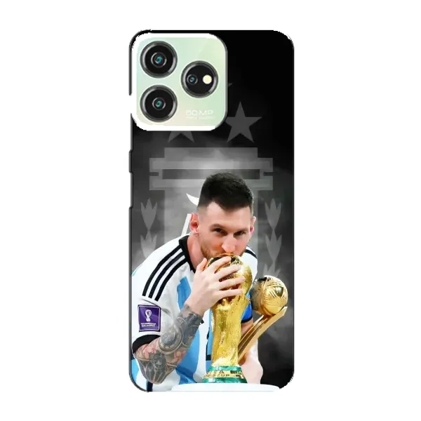 Чехол с принтом «Месси Чемпион» для ZTE Blade V50