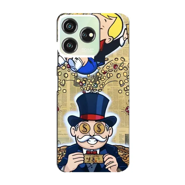Чехол с принтом «Монополия Мен» для ZTE Blade V50