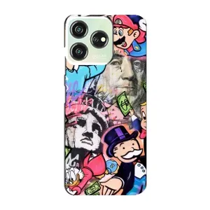 Чехол с принтом «Monopoly man» для ZTE Blade V50