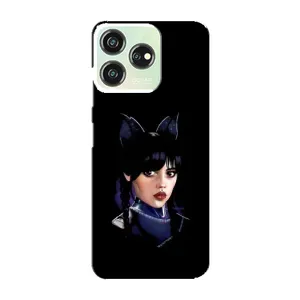 Чохли Венсдей на ZTE Blade V50 Уенсдей (AlphaPrint) (серйозна Венздей)