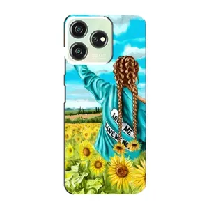 Чехол для Патриота Украины ZTE Blade V50 - (AlphaPrint) (Украиночка)