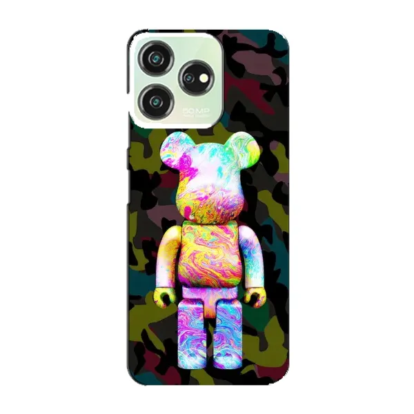Чехол с принтом «Яркий Bearbrick» для ZTE Blade V50 Чехол с принтом «Яркий Bearbrick» для ZTE Blade V50