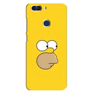 Чехол с Симпсонами для ZTE Blade V9 (VPrint) (Гомер)