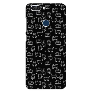 Чохол з принтом для ZTE Blade V9 (AlphaPrint) Модні коти (Маленькі котики)