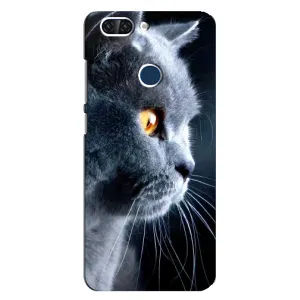 Чохли з Котиками для ZTE Blade V9 (VPrint) (Сірий Кіт)