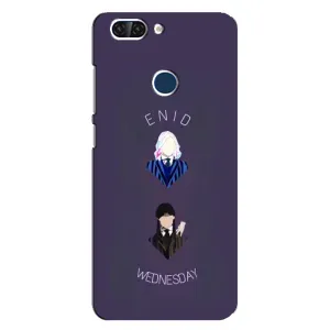 Чехлы Венсдей на ZTE Blade V9 Уэнсдей (AlphaPrint) (Уэнздей и подруга)