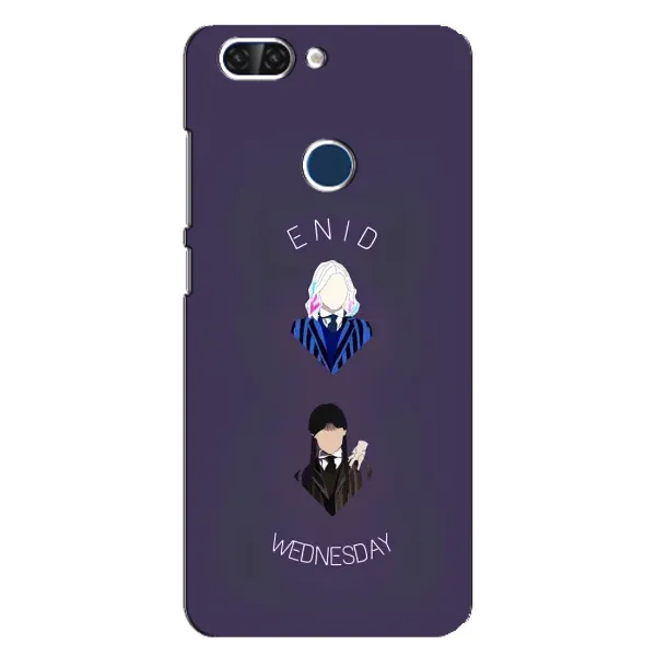 Чехол с принтом «Уэнздей и подруга» для ZTE Blade V9