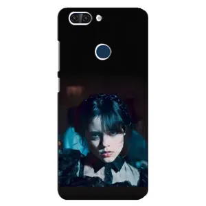Чехлы Венсдей на ZTE Blade V9 Уэнсдей (AlphaPrint) (взгляд Уэнздей)