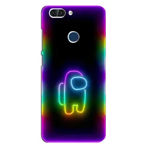 Чохли Амонг Ас для ZTE Blade V9 (AlphaPrint) (Яскравий скін)
