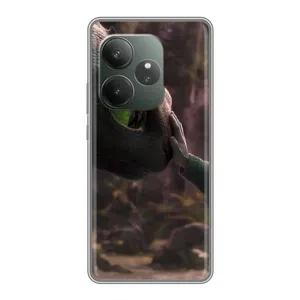 Чехол как приручить дракона на ZTE nubia A57 (Сцена с драконом)