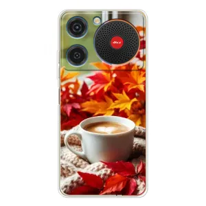 Чехол с уникальным дизайном «Осень с кофе» для ZTE Nubia Music