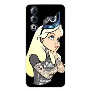 Чохол з друком для ZTE Nubia Neo 3 GT - (Мода) (AlphaPrint) (Дівчина в тату)