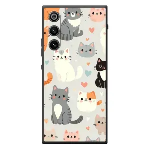 Чехол с рисунком кот на ZTE Nubia RedMagic 10 Air
