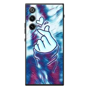 Чехол с принтом для ZTE Nubia RedMagic 10 Air (AlphaPrint - Знак сердечка)
