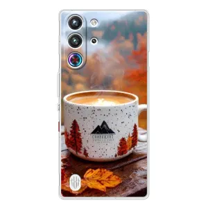 Чехол с уникальным дизайном «Осень с кофе» для ZTE Nubia RedMagic 10 Pro