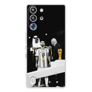 Чехлы для ZTE Nubia RedMagic 10 Pro (Leo чемпион) (AlphaPrint)