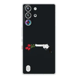 Чехлы (ART) Цветы на ZTE Nubia RedMagic 10 Pro (VPrint)