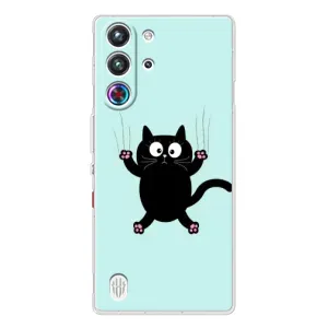 Чехол с принтом для ZTE Nubia RedMagic 10 Pro (AlphaPrint) Модные коты