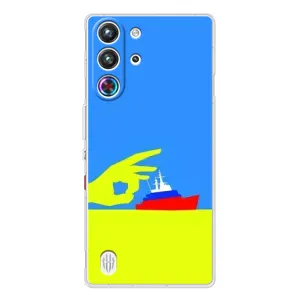 Чехол с принтом (Русский корабль...) для ZTE Нюбия РедМаджик 10 Про (AlphaPrint)