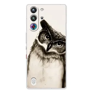 Чехол с птицами на ZTE Nubia RedMagic 10 Pro (VPrint)