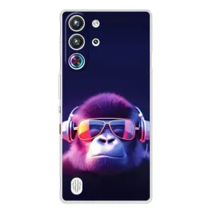Чехол с Обезьянами ZTE Nubia RedMagic 10 Pro - (AlphaPrint)