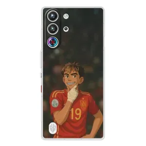 Чехол с футболистом Ламин Ямаль ZTE Nubia RedMagic 10 Pro