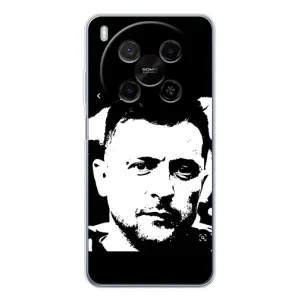 Чехол для ZTE Nubia V70 Max (AlphaPrint - с принтом Зеленского)