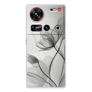 Чехол с цветочным принтом на 傳說 ZTE Nubia Z70 Ultra